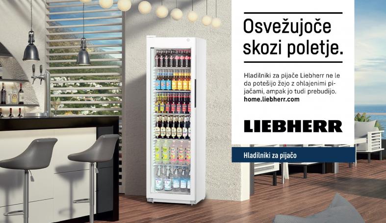 Liebherr promocija hladilnikov za pijače - že od 679 €